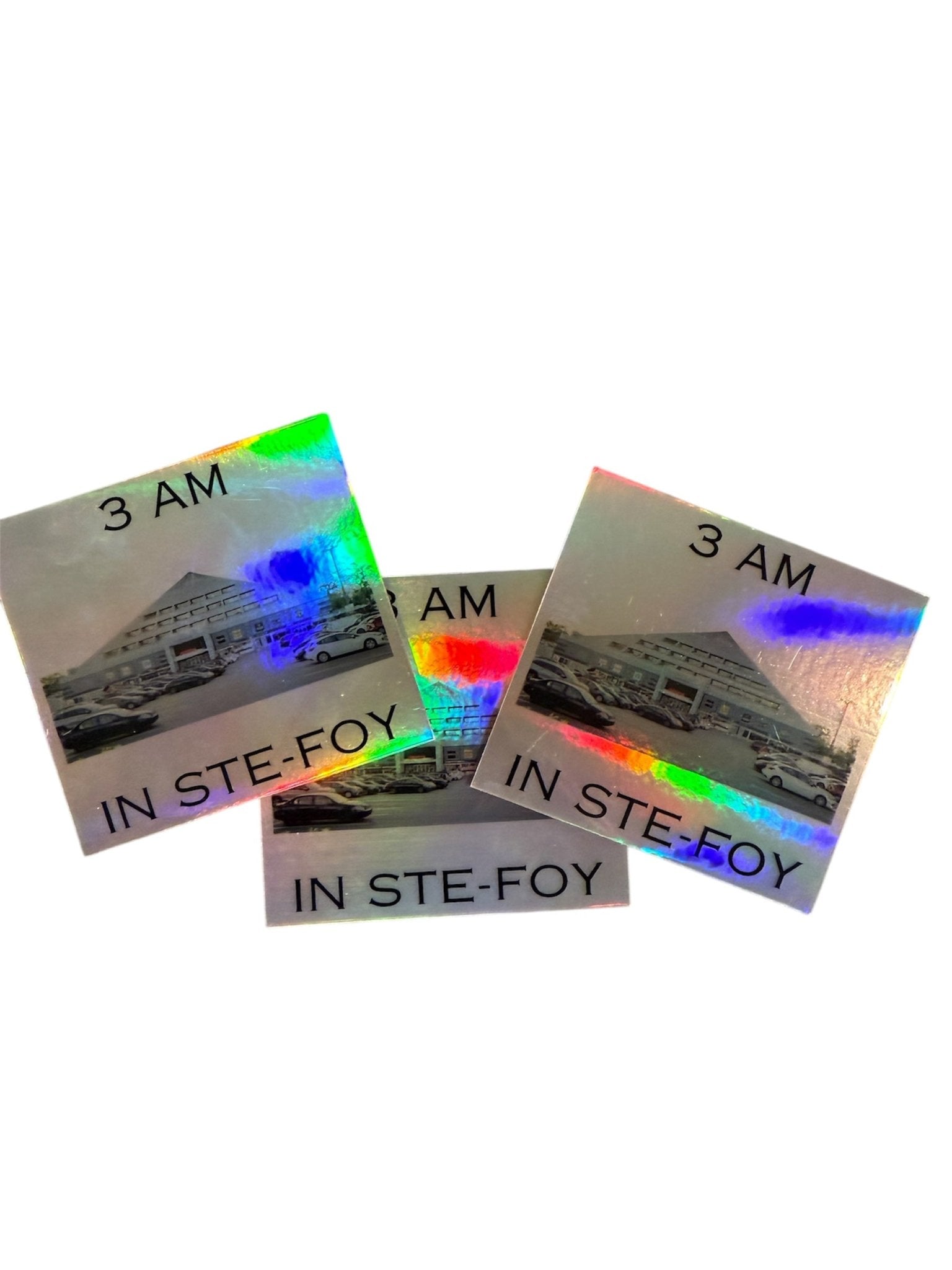 3am in Ste - Foy Sticker (3 Pack) - TheClaw