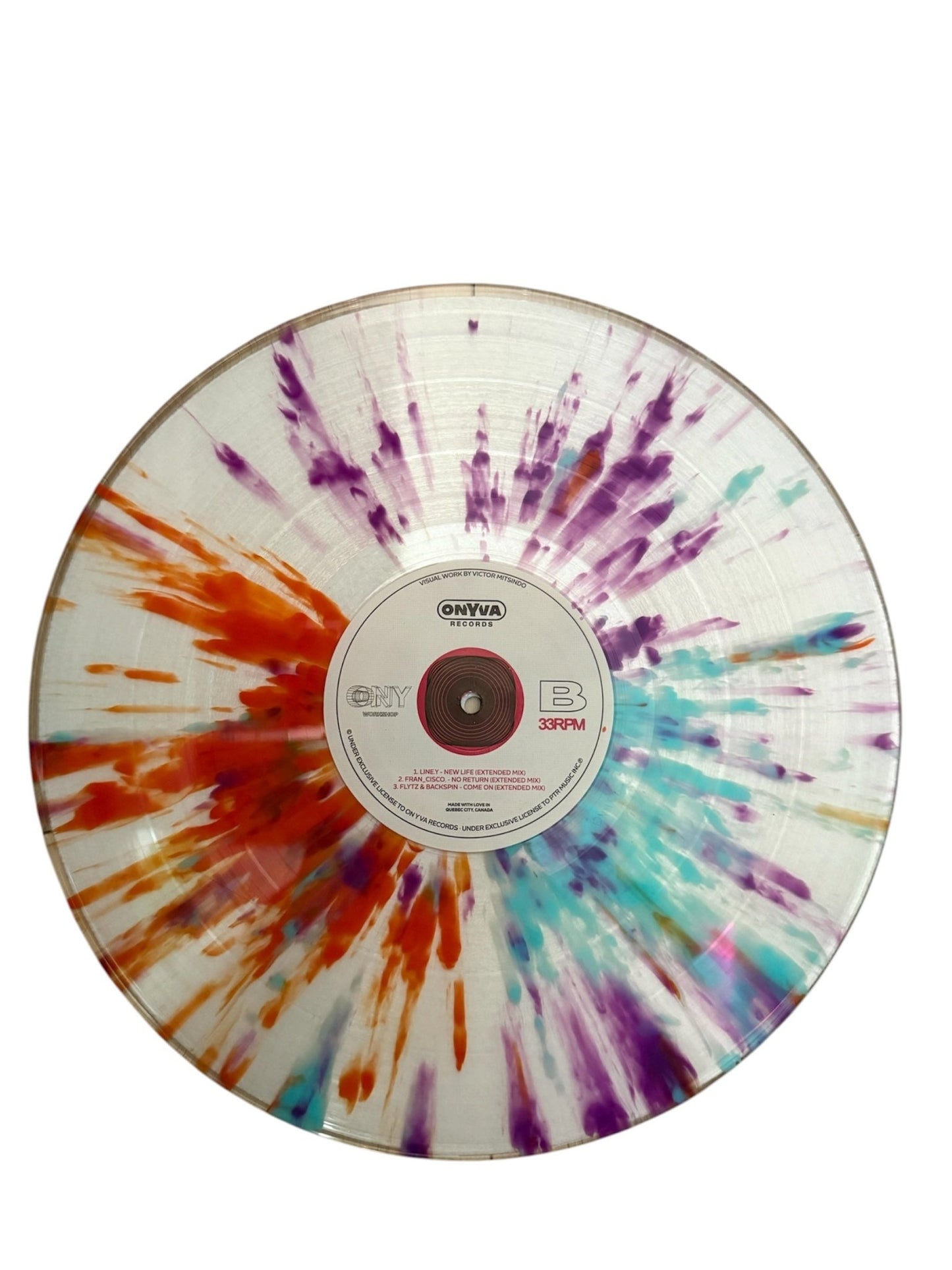 12" Splatter Vinyl ONYS02 /100 - TheClaw