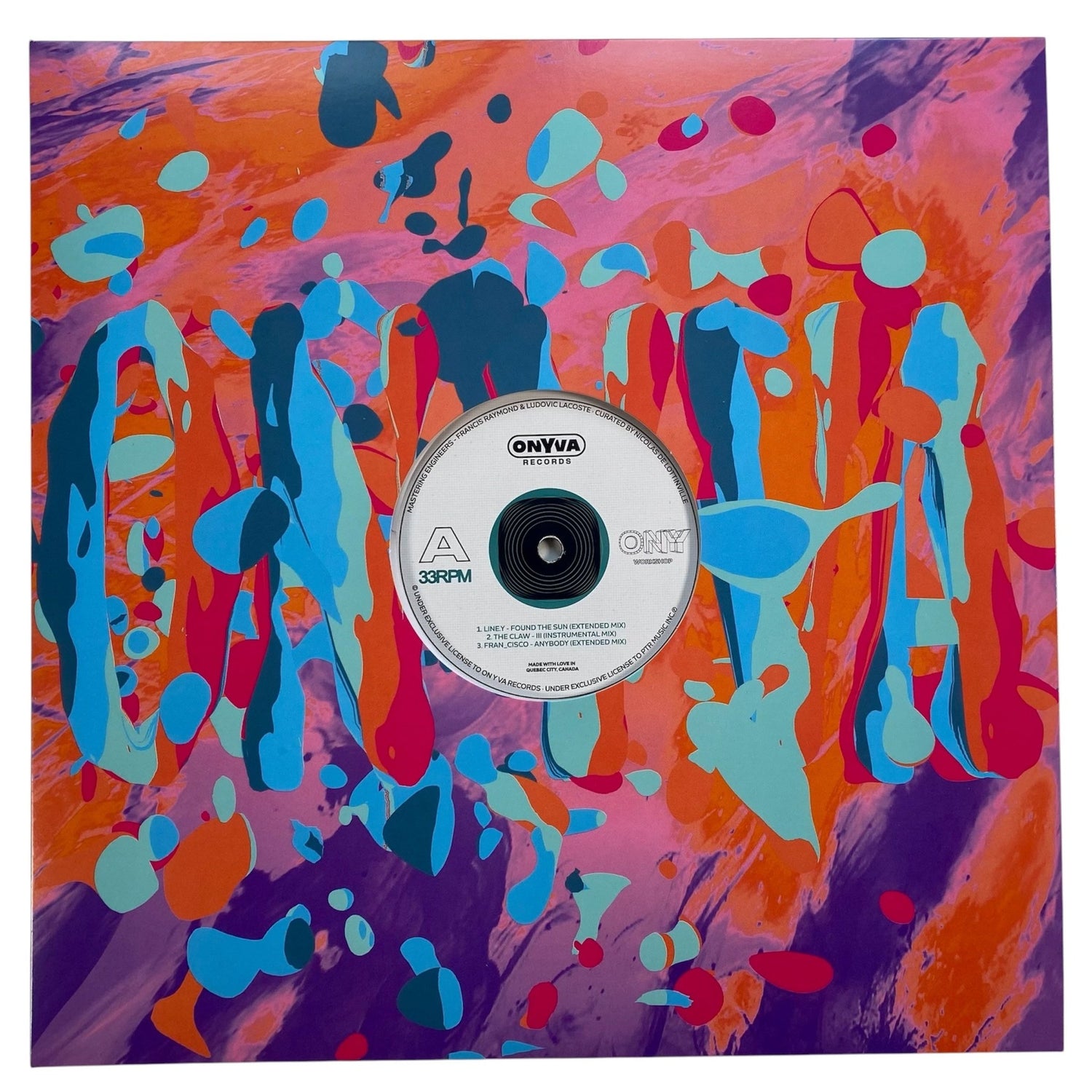 12" Vinyl On Y Va Records Sampler 2 [ONYS02] 33 RPM [Pre - Order] - TheClaw