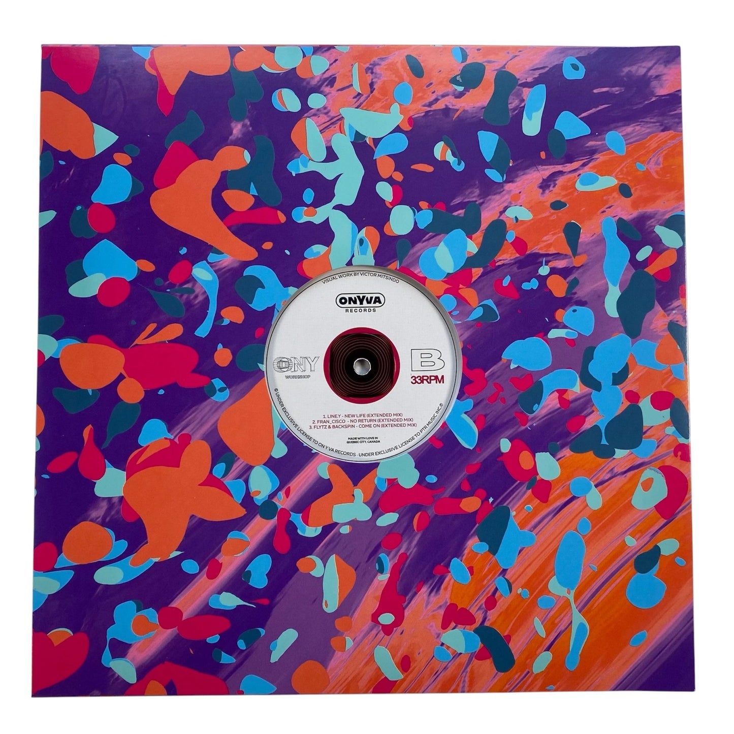 12" Vinyl On Y Va Records Sampler 2 [ONYS02] 33 RPM [Pre - Order] - TheClaw