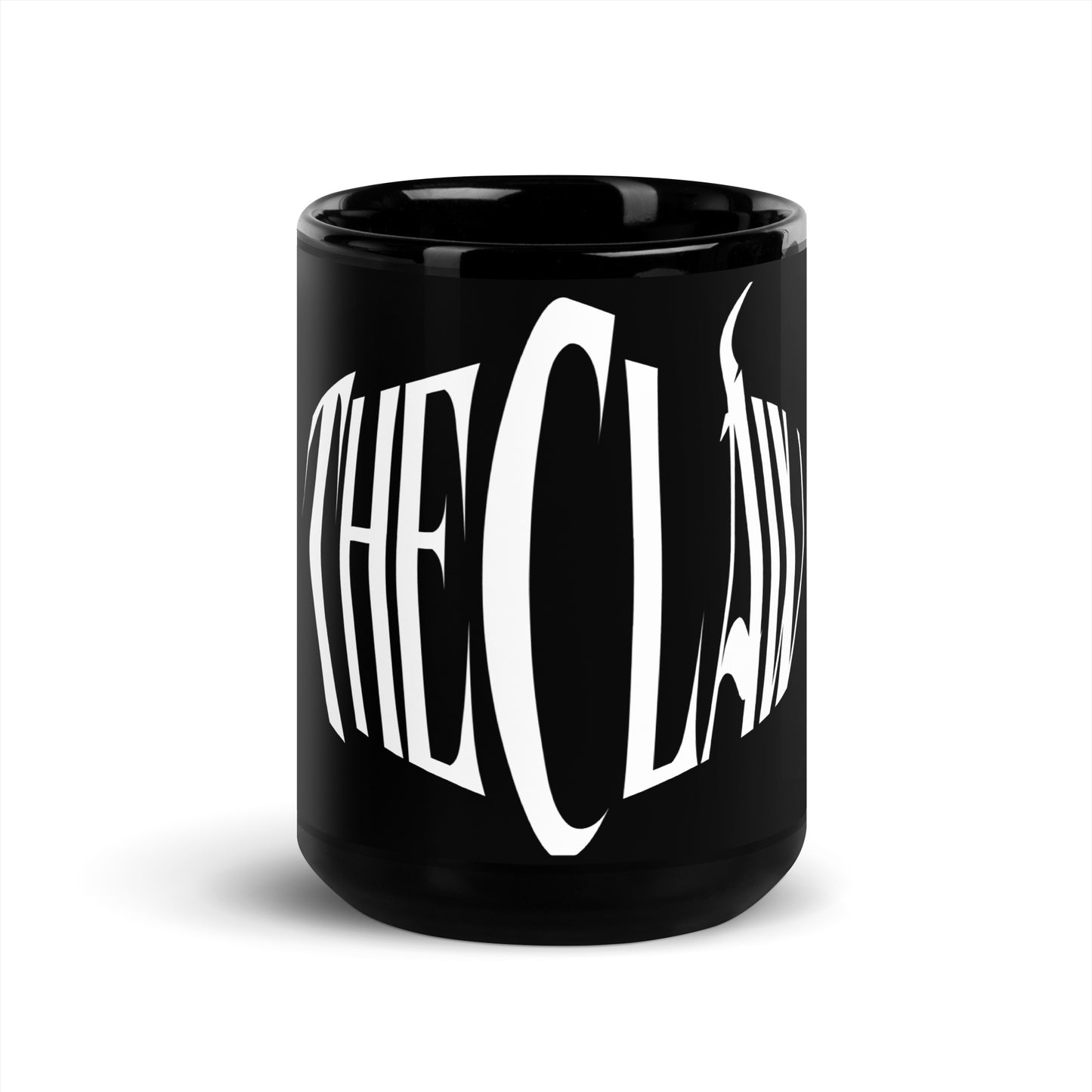 Black Glossy Logo Mug